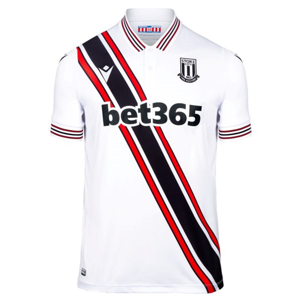 Thailande Maillot Stoke City Exterieur 2022-23 Blanc